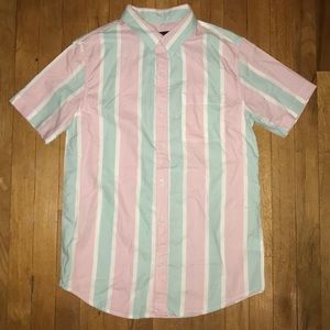 PacSun Short Sleeve Button Up Top